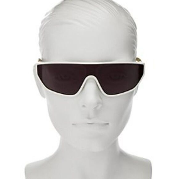 NEW Celine CL40195I 25A Ivory Smoke Shield Mask Unisex Sunglasses CL 40195I - Picture 13 of 13